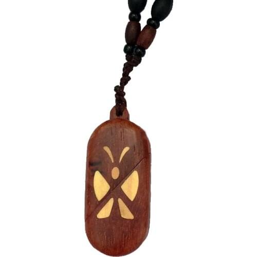 Free Custom Photo Handmade Customize Wood Photo Locket Necklace Pendant Women Sweater Necklace Couple Lovers Aniversary Gifts