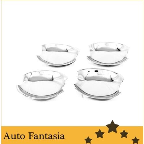 Chrome trim strips car accessories chrome door cavity cover bowl-for Mazda 6 / Atenza 09-12- free shipping