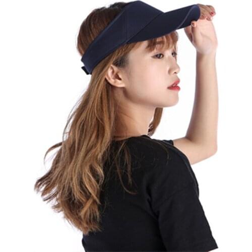 Tennis Caps Men Women Adjustable Sport Headband Classic Sun Sports Visor Hat Running Caps Tennis Beach Hat Outdoor Sports Hat