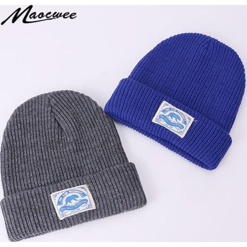 New Mens Womens Unisex Beanies Hat Autumn Winter Warm Outdoor Sticking Cloth Acrylic Watch Beanie Knit Mens Stocking Cap Warm