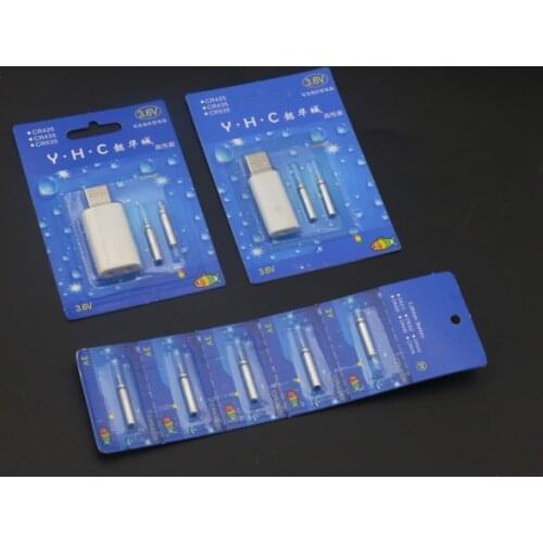 New 2 Holes USB For Fishing Floats Rechargeable CR425 Battery Match USB to Use Suits for Different Charger Devices A353