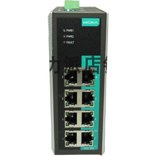 New Original Spot Photo For MOXA EDS-508A-T Wide Temperature Network Management Type 8-Port Redundant Industrial Ethernet Switch