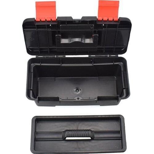 25x12x10cm Portable Plastic Hardware Toolbox Household Multifunction Maintenance Toolbox Car Storage Box Anti-fall Box Tool Box