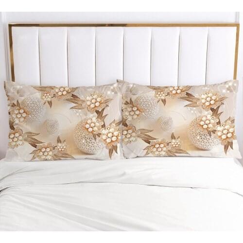 3D Pillowcase Pillow Case Custom 50x70 50x75 50x80 70x70 Bedding For Wedding Flowers Decorative Pillow Cover camel Home Textile