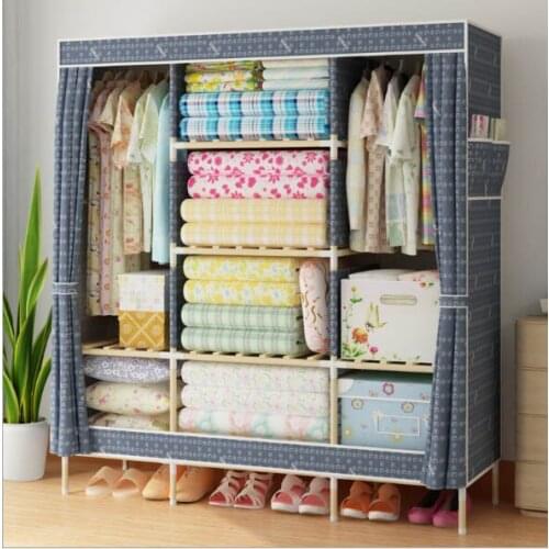 Solid Wood Wardrobe Closet length 150 cm