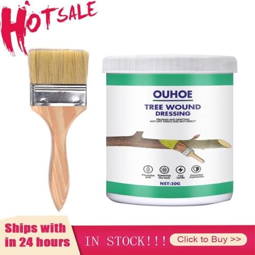 30g Tree Wound Healing Agent Fruit Tree Sealant Pruning Sealer Plant Tree Wound Cut Paste Bonsai Pruning Smear Agent For Garden