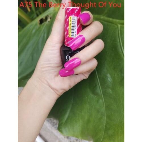 A75 The Berry Thought Of You 15ml UV LED Gel Polish Vernis Permanent Lasting Shine opies Nail Art(need lamp dry)