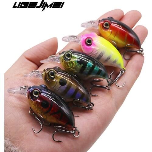 Wobler Fishing Crank Bait Minnow Lure Isca Artificial 56mm 8.2g Bass Hard Bait Pesca Equipamentos Swimbait Goods For Fishing