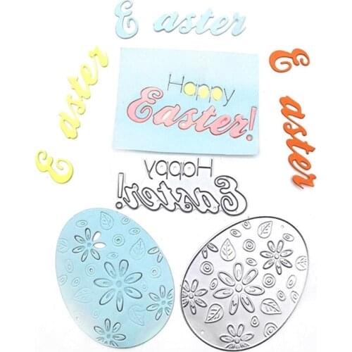 Easter Elements Carbon Steel Cutting Dies DIY Scrapbooking Photo Album Embossing