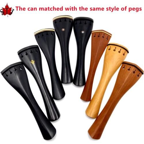 New 4/4 Cello parts, Top grade jujube wood Cello tailpiece peg nice inlay