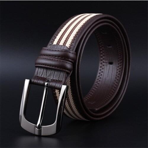 2018 New Handmade Men Leather Wasit Belt Man Fashion High Quality Cowskin Cowhide Waistband Jeans Pants Belts Wholesale