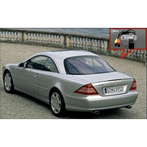 Car Camera For Mercedes Benz CL Class MB W215 C215 1999~2006 High Quality Rear View Back Up Camera For TG | CCD + RCA
