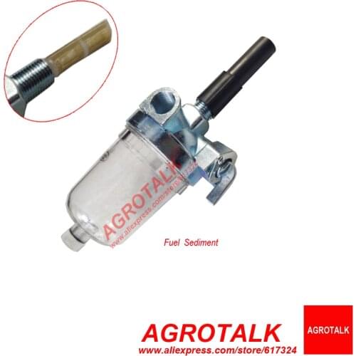 Fuel sediment cup for Foton lovo tractor FT254/TE254/TE304 etc, part number: FT65.50.033 / TE300.50A.3