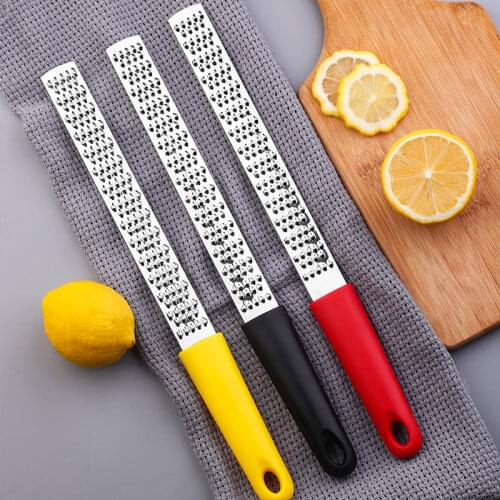 Lemon Cheese Grater Multi-purpose Stainless Steel Sharp Vegetable Fruit Tool Cheese shavings planer kitchen accessories