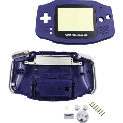 For GBA Nintendo Game Boy Advance Replacement Housing Shell Screen Gold Pokemon