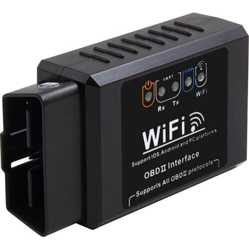 ELM 327 V1.5 wi-fi OBD2 Scanner ELM327 obd wifi OBD 2 OBD2 Car Auto Diagnostic Scanner ODB2 elm327 Code Reader For Android/iOS
