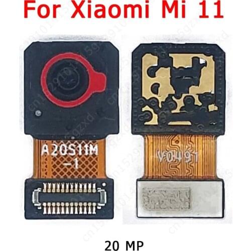 Original Front Camera For Xiaomi Mi 11 Mi11 Main Facing Selfie Frontal View Camera Module Flex Replacement Repair Spare Parts