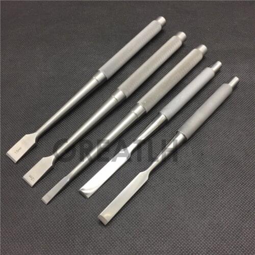 Bone Knife Osteotomes Veterinary Orthopedics Pet Animal instruments 6mm 8mm 10mm 12mm 15mm