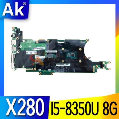 For Lenovo Thinkpad X280 I5-8350U 8G Notebook Motherboard FRU 01LX685 02HL329 01LX681 02HL328 01LX689 02HL380 01LX693 02HL331