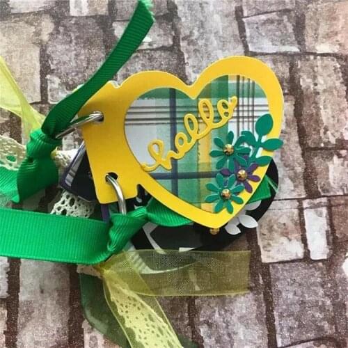 Heart Metal Cutting Dies Stencil Scrapbooking Embossing Album Card Paper Craft