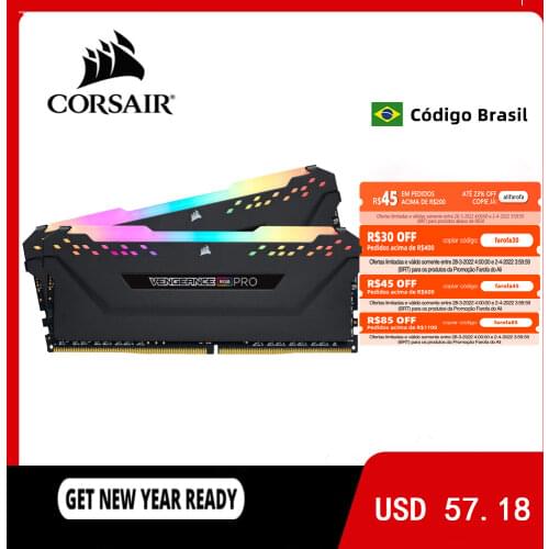 CORSAIR ddr4 pc4 ram 8GB 3000MHz RGB PRO DIMM Desktop Memory Support motherboard 8g 16G 3000Mhz 3200mhz 3600mhz 16gb 32gb ram