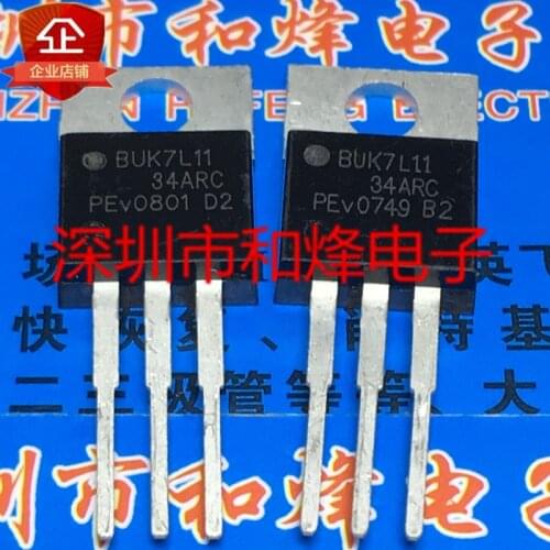 Original 10pcs/ BUK7L11-34ARC TO-220 34V 75A