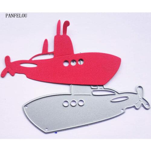 PANFELOU The submarine paper die cutting dies metal craft Scrapbooking/DIY Easter wedding Embossing mould cards