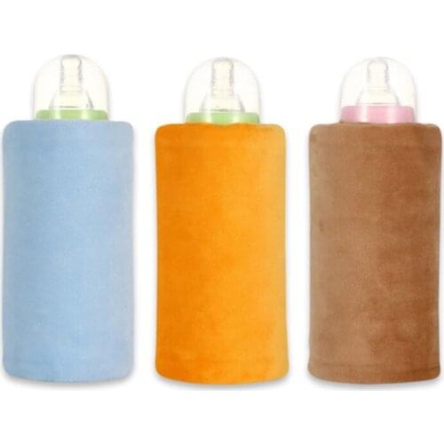 54DA Portable USB Baby Bottle Milk Warmer Infant Feeding Bottle Thermostat Heated Bag