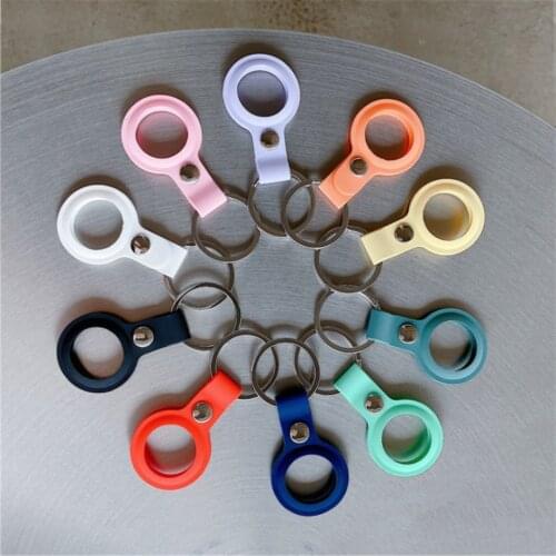 Silicone Protector Cover Case for Apple Airtags Cases Location Tracker Keychain Protective Shell For Air Tags