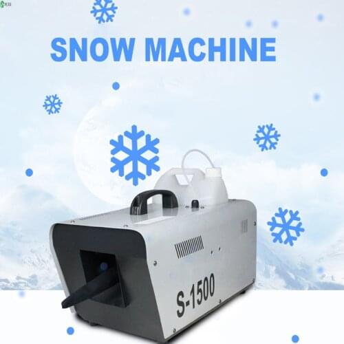 600W / 1500W artificial snowflake stage spray snow machine Christmas simulation snow wedding Remote control