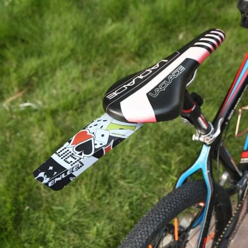 Ultra-thin Bicycle Seat Fender Saddle Wings Mud Guard Easily Installation Removable MTB Bike Personal Bicycle Parts for Enlee