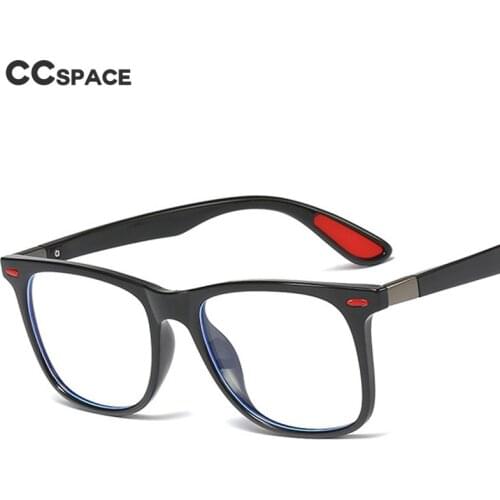 45843 TR90 Anti-blue Light Square Glasses Frames Men Women Optical Fashion Computer Glasses