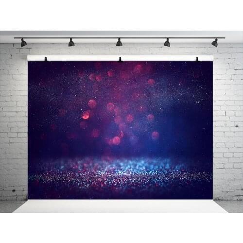 VinylBDS 10x10ft Purple Bokeh Photo Background Photography Backdrop Light Photography Background Newborn Blurry Studio Photocall