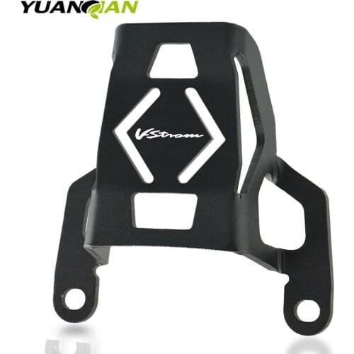 Exhaust Air Vane Valve guard Cover Protection Brushed For SUZUKI V-STROM 1000 1000XT V STROM DL1000 14-20 Motorcycle Accessories