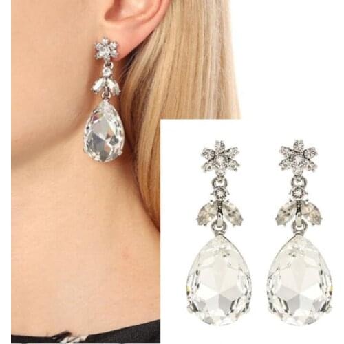 CSxjd Luxury Crystal without pierced ears ear clip 2019 New