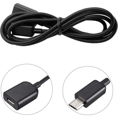 1M Micro USB Male To Female Extension Data OTG Charger Cable Lead For Samsung