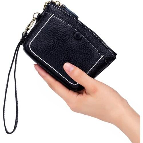 15PCS / LOT Casual Cow Leather Korean Style Tote Mini Coin Purse Women Handbag