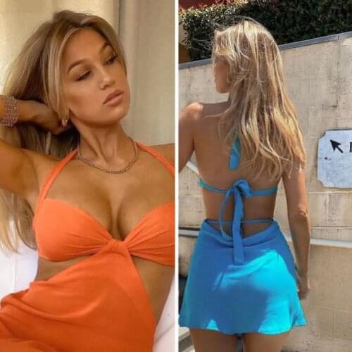 Оранжевые купальники AnnaCustomDress China At AliExpress