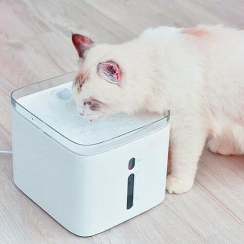 3L Automatic Water Fountain For Cats Dogs Drinker Six-layer Filter Sterilization Smart Pet Drinking Product With Motion Sensor