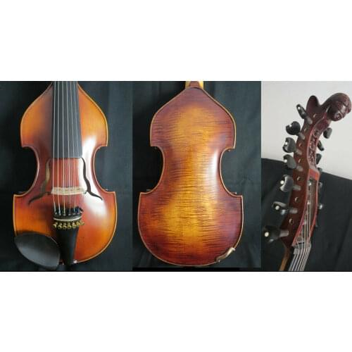 Baroque style SONG Brand profession master 7×7 string 14" Viola d'Amore #14033