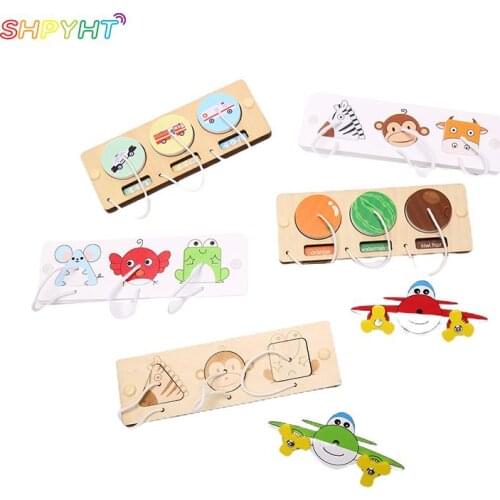 Children Busy Board DIY Toys Baby Montessori Sensory Activity Board Accessories Intelligence improvement toys