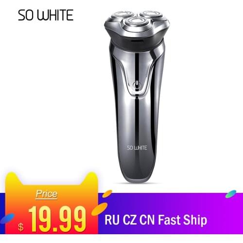 Soocas SO WHITE ES03 Razor Electric Shaver mijia Smart Control 3D trimmer Beard man Electric Razor Shaving Machine