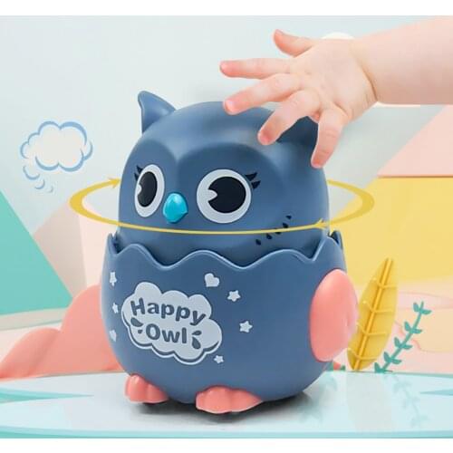 Press Sliding Toy Owl Inertial Car Game Table Interactive Toys Kids Xmas Gifts Educational Learning Study Toy Gifts