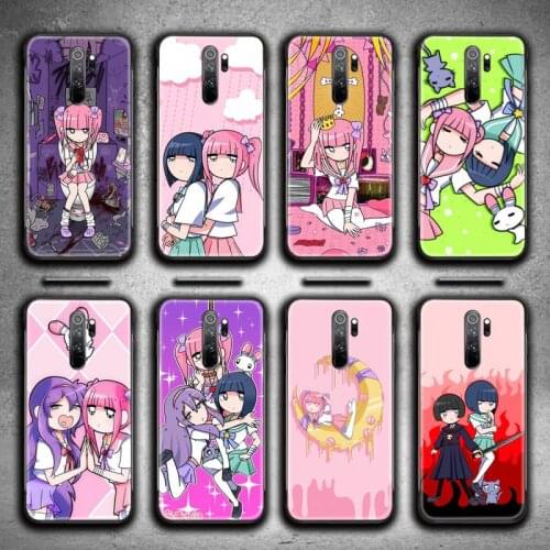 Kawai Anime Menhera and Yumekawa Phone Case for Redmi 9A 9 8A 7 6 6A Note 9 8 8T Pro Max K20 K30 Pro