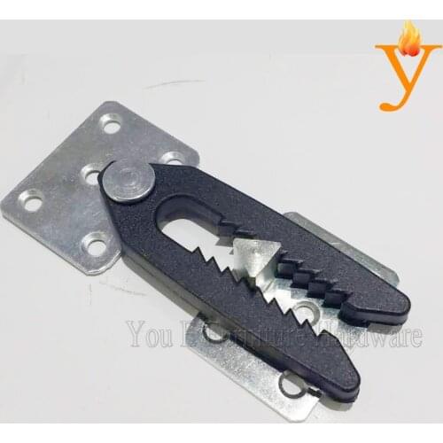 Mini plastic connector hinge for sofa and bed furniture hinge D48