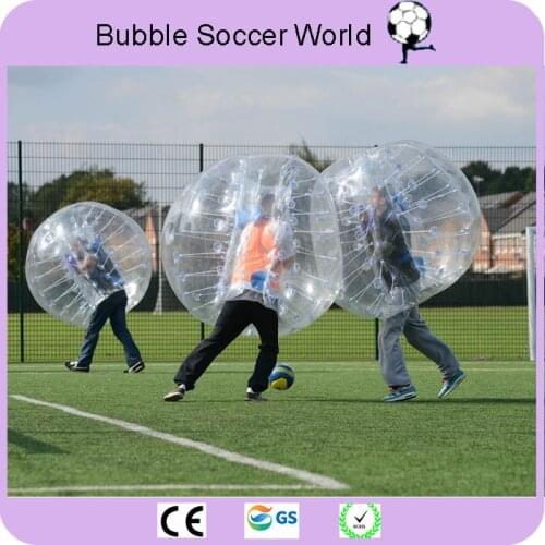 Inflatable Bumper Ball 1.5M 5ft Diameter Bubble Soccer Ball Inflatable Bumper Bubble Balls for Adults Football 2pcs/lot