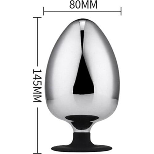 Stainless Steel 1kg Heavy Anus Dialtor Anal Plug Sex Toys For Women Men Butt Plug Gay Prostate Massage Vagina Dildo Masturbator