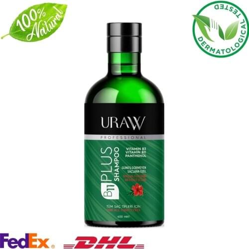 B11 Plus Hair Shampoo Uraw, 400ml Special For Closed Hair Anti-Dandruff Silky Hair FAST DELIVERY