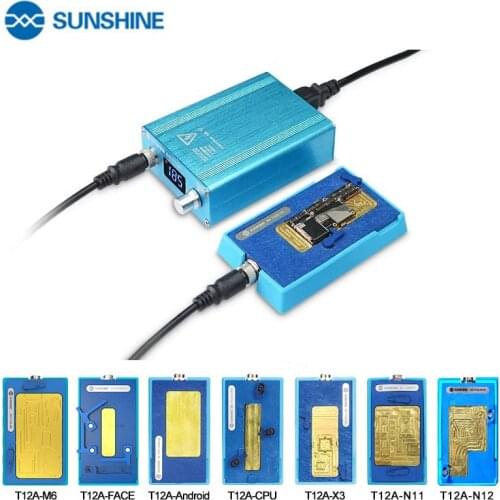 SS-T12A iPhone X-12 ProMax Mainboard Stratified Heat tool Disassembly Heating Station 185 degrees accurate Rapid Separation Tool