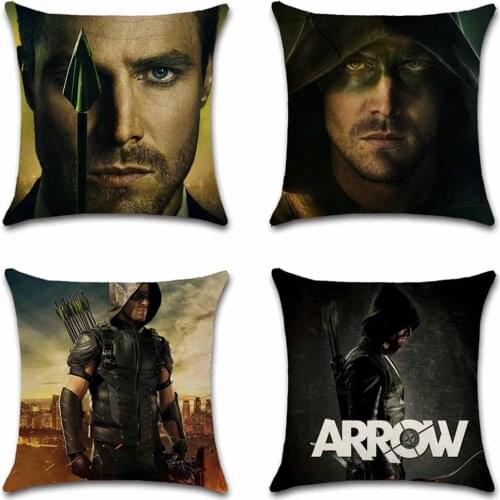 TV show printed Star-citys hero beige decoration home house Party cushion cover Pillow case Chair sofa kids friend gift present